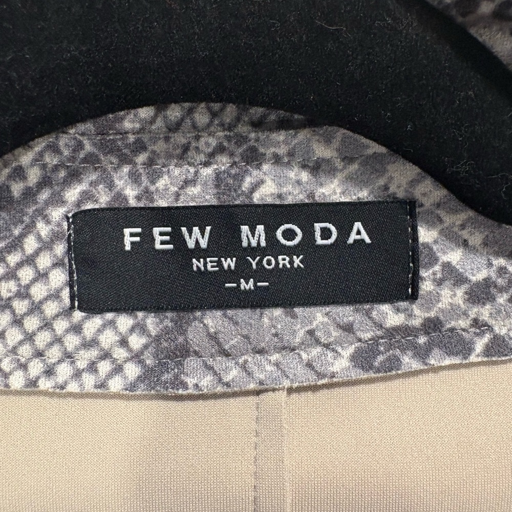 Snake Print Trench Coat - Picture 3 of 4